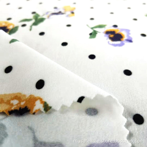 Wholesale Custom Print DBP Double Brushed Polyester Fabric
